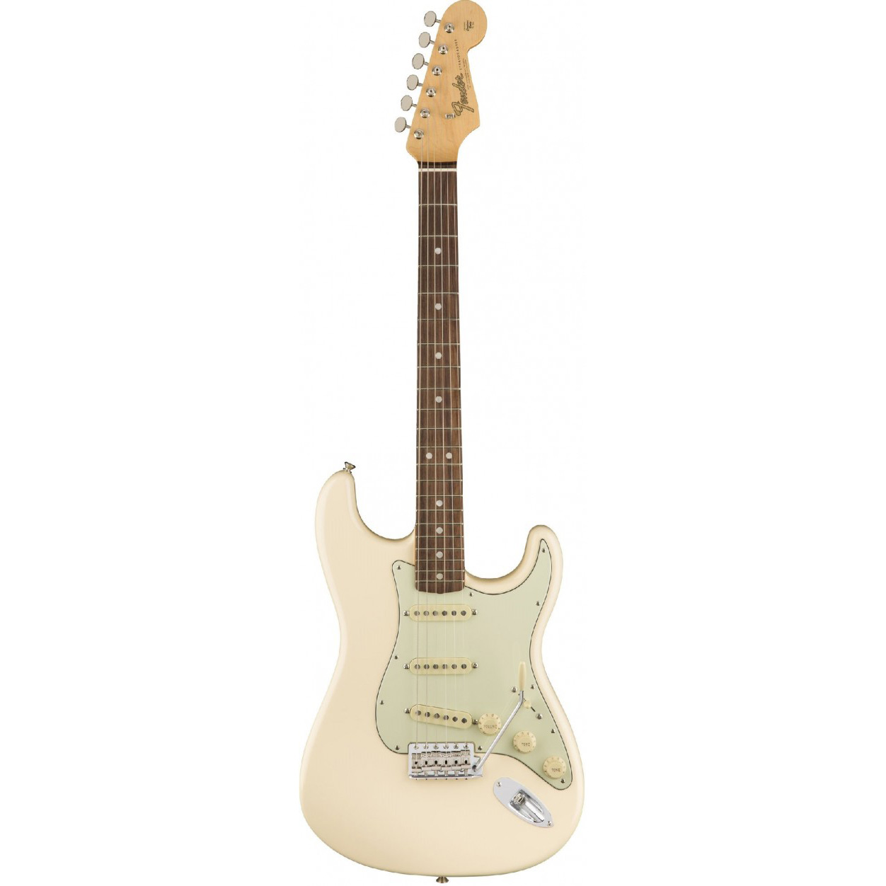 Fender American Original 60s Stratocaster®, Rosewood Fingerboard, Olympic White Электрогитары